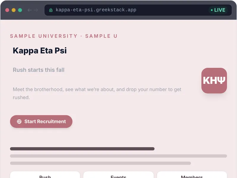 Rose Quartz template preview